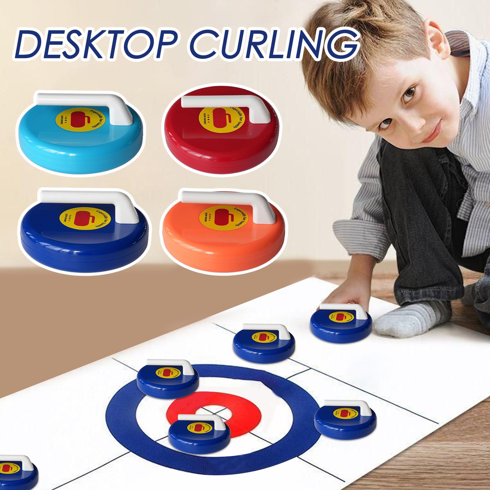 Desktop Curling Game Portable  – обзор и цена Party Games College