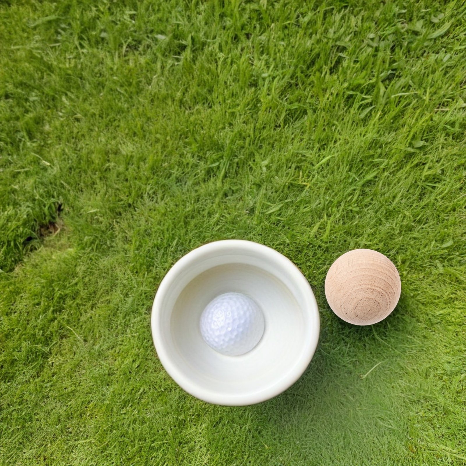 5Pcs Premium Solid Wood Croque – обзор и цена Bocce Ball Lawn