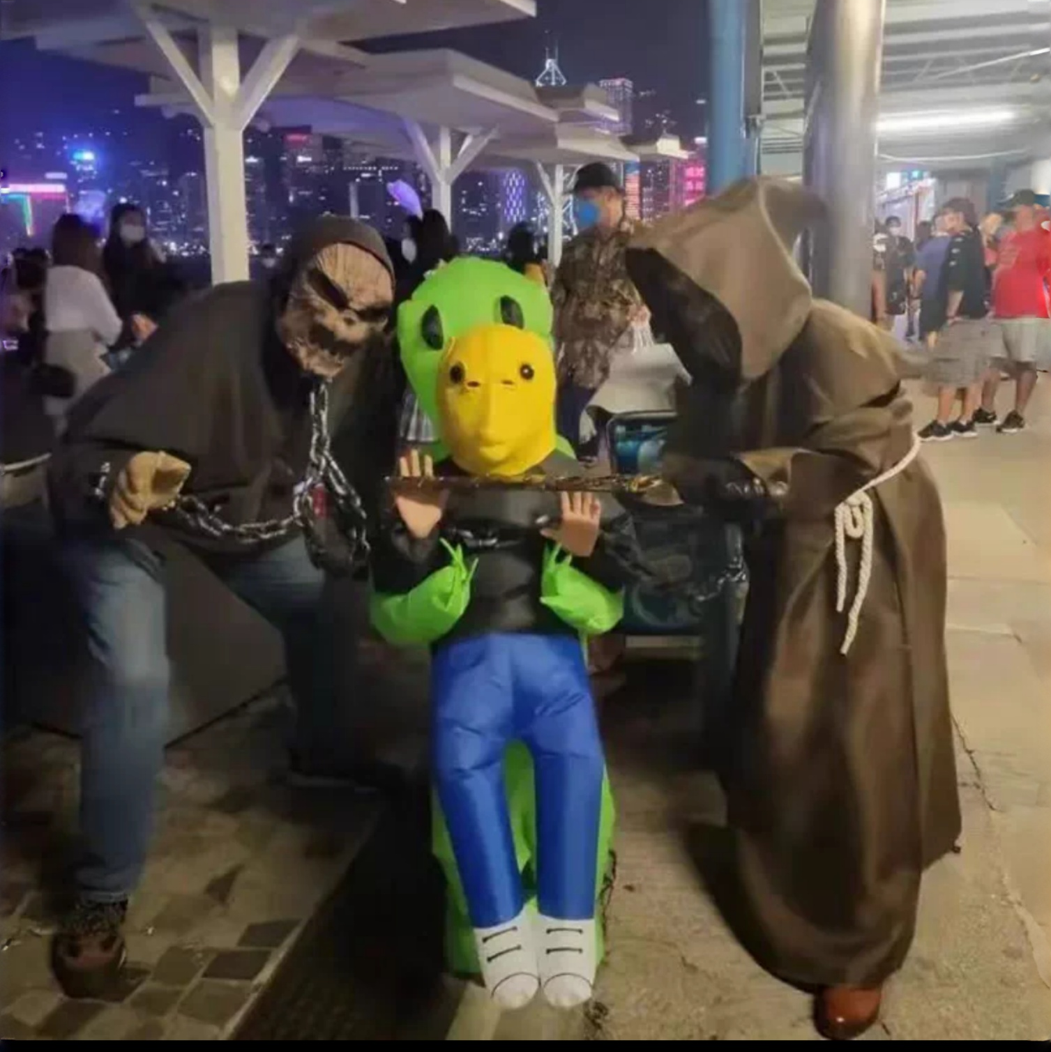 Inflatable Alien Costume With  – обзор и цена Party Games Adults Funny