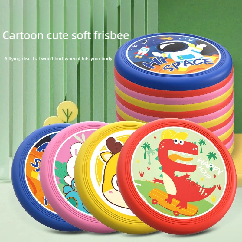 Kids Soft Rubber Frisbee Carto – обзор и цена Frisbee Freestyle Disc