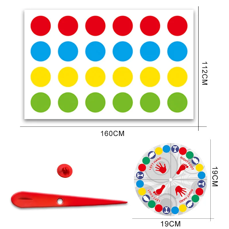 Hot-Selling Twister Game, Clas – обзор и цена Party Games For 3 People